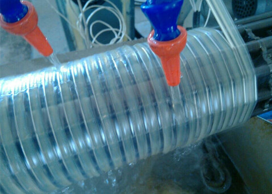 دستگاه ساخت پلاستیک پلاستیک شیلنگ مارپیچی 380V 10T