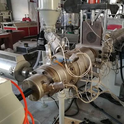 دستگاه ساخت لوله های پلاستیکی تک پیچی PP PE 110 mm